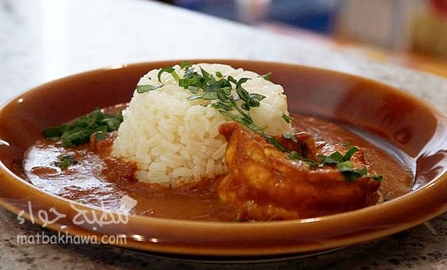 وصفة القريدس بالبهارات مع الأرز من مطبخ حواء