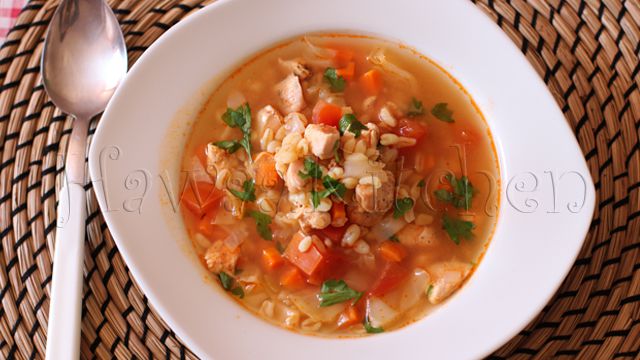 وصفة شوربة الخضار بالدجاج من مطبخ حواء