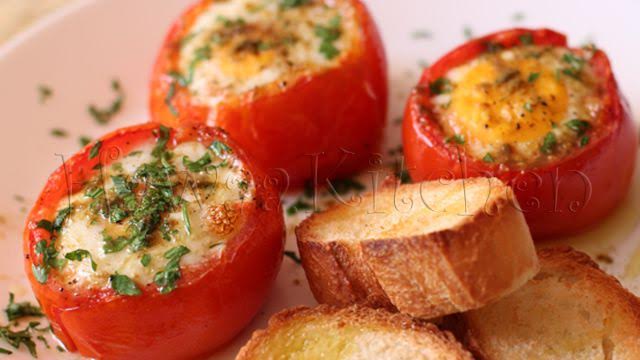 وصفة طماطم محشية بالبيض من مطبخ حواء