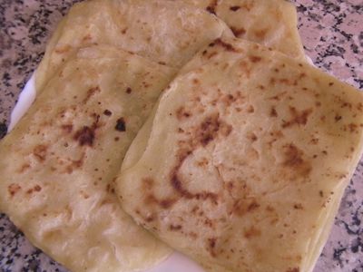 وصفة فطائر مغربية (المسمن المغربي) من مطبخ حواء