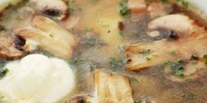 شوربة الفطر 